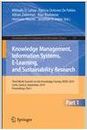 Knowledge Management, Information Systems, E-Learning, and Sustainability Research